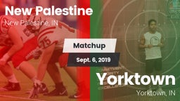 Matchup: New Palestine High vs. Yorktown  2019