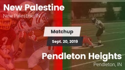 Matchup: New Palestine High vs. Pendleton Heights  2019
