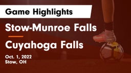 Stow-Munroe Falls  vs Cuyahoga Falls  Game Highlights - Oct. 1, 2022