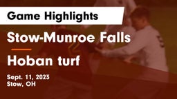 Stow-Munroe Falls  vs Hoban turf Game Highlights - Sept. 11, 2023