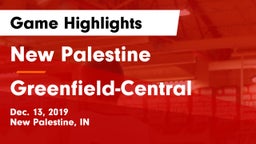 New Palestine  vs Greenfield-Central  Game Highlights - Dec. 13, 2019