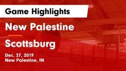 New Palestine  vs Scottsburg  Game Highlights - Dec. 27, 2019