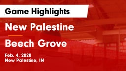 New Palestine  vs Beech Grove  Game Highlights - Feb. 4, 2020