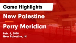 New Palestine  vs Perry Meridian  Game Highlights - Feb. 6, 2020