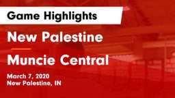New Palestine  vs Muncie Central  Game Highlights - March 7, 2020