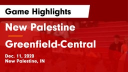 New Palestine  vs Greenfield-Central  Game Highlights - Dec. 11, 2020