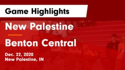 New Palestine  vs Benton Central  Game Highlights - Dec. 22, 2020