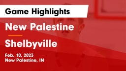 New Palestine  vs Shelbyville  Game Highlights - Feb. 10, 2023