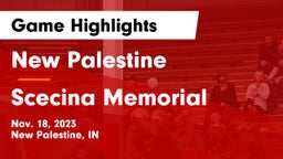 New Palestine  vs Scecina Memorial  Game Highlights - Nov. 18, 2023