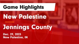 New Palestine  vs Jennings County  Game Highlights - Dec. 29, 2023