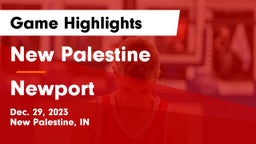 New Palestine  vs Newport  Game Highlights - Dec. 29, 2023