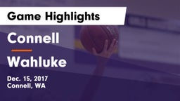 Connell  vs Wahluke Game Highlights - Dec. 15, 2017