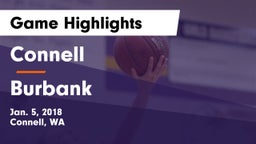 Connell  vs Burbank  Game Highlights - Jan. 5, 2018