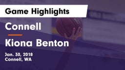 Connell  vs Kiona Benton Game Highlights - Jan. 30, 2018
