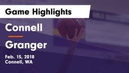 Connell  vs Granger Game Highlights - Feb. 15, 2018