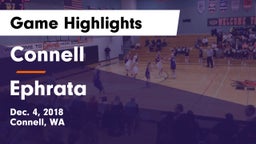 Connell  vs Ephrata  Game Highlights - Dec. 4, 2018