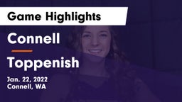 Connell  vs Toppenish  Game Highlights - Jan. 22, 2022