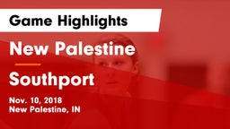 New Palestine  vs Southport  Game Highlights - Nov. 10, 2018
