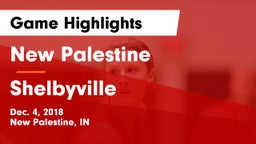 New Palestine  vs Shelbyville  Game Highlights - Dec. 4, 2018