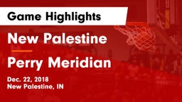 New Palestine  vs Perry Meridian  Game Highlights - Dec. 22, 2018