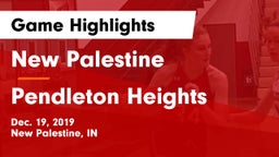 New Palestine  vs Pendleton Heights  Game Highlights - Dec. 19, 2019