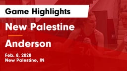New Palestine  vs Anderson  Game Highlights - Feb. 8, 2020