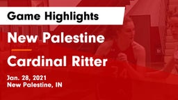 New Palestine  vs Cardinal Ritter  Game Highlights - Jan. 28, 2021