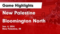 New Palestine  vs Bloomington North  Game Highlights - Jan. 4, 2024