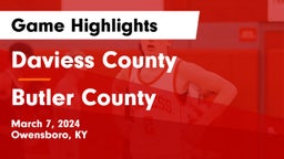 Daviess County  vs Butler County  Game Highlights - March 7, 2024