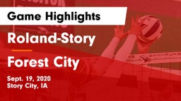 Roland-Story  vs Forest City  Game Highlights - Sept. 19, 2020