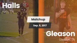 Matchup: Halls  vs. Gleason  2017