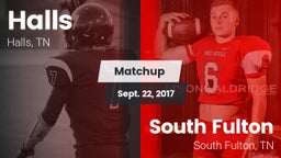 Matchup: Halls  vs. South Fulton  2017