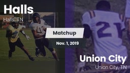 Matchup: Halls  vs. Union City  2019