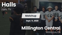 Matchup: Halls  vs. Millington Central  2020