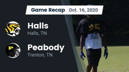 Recap: Halls  vs. Peabody  2020