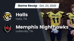 Recap: Halls  vs. Memphis Nighthawks 2020