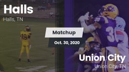 Matchup: Halls  vs. Union City  2020