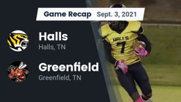 Recap: Halls  vs. Greenfield  2021