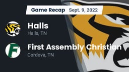 Recap: Halls  vs. First Assembly Christian  2022