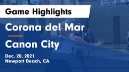 Corona del Mar  vs Canon City  Game Highlights - Dec. 20, 2021