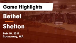 Bethel  vs Shelton  Game Highlights - Feb 10, 2017