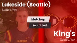 Matchup: Lakeside  vs. King's  2018