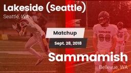 Matchup: Lakeside  vs. Sammamish  2018