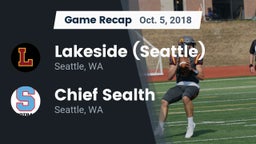 Recap: Lakeside  (Seattle) vs. Chief Sealth  2018