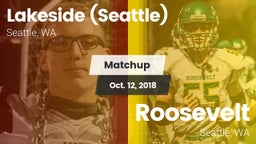 Matchup: Lakeside  vs. Roosevelt  2018