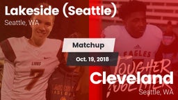 Matchup: Lakeside  vs. Cleveland  2018