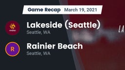 Recap: Lakeside  (Seattle) vs. Rainier Beach  2021