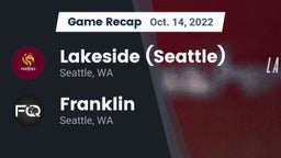 Recap: Lakeside  (Seattle) vs. Franklin  2022