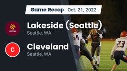 Recap: Lakeside  (Seattle) vs. Cleveland  2022