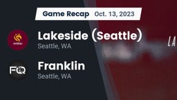 Recap: Lakeside  (Seattle) vs. Franklin  2023